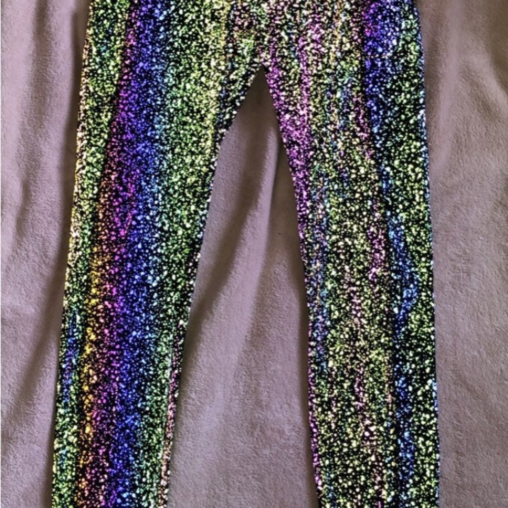 lululemon athletica Multicolor Sequin Leggings